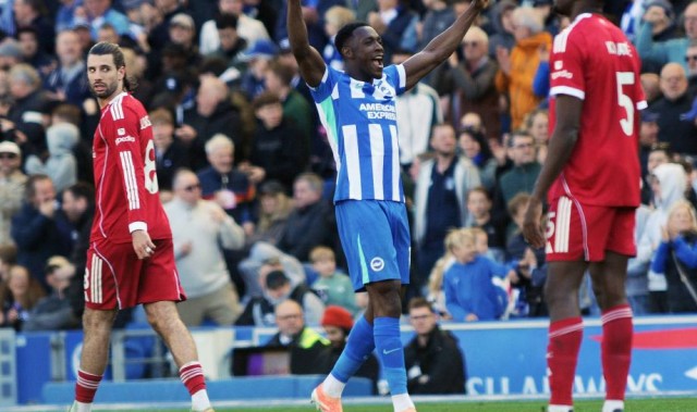 开云-英超：维尔贝克梅开二度 利物浦1-2布赖顿三轮不胜